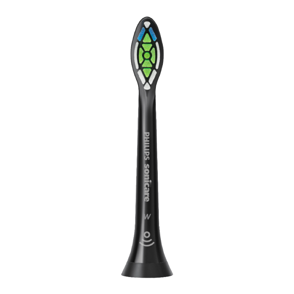 Philips Sonicare Optimal White W2 hambaharja otsikud HX6062/88 (MUST, 2 tk) – Kuva 2