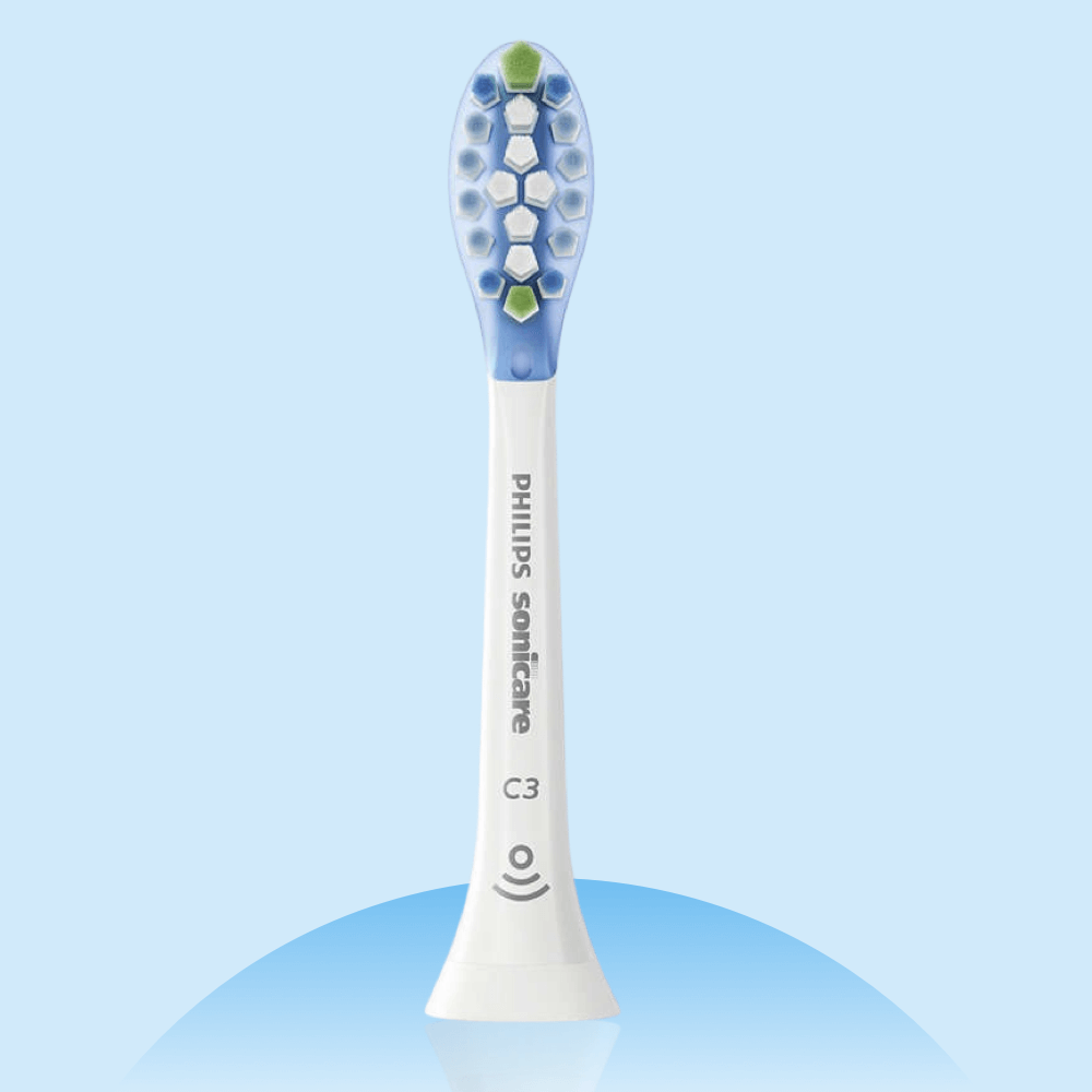 Philips Sonicare Premium Plaque Defence C3 hambaharja otsikud HX9042/87 (VALGE, 2 tk) – Kuva 2