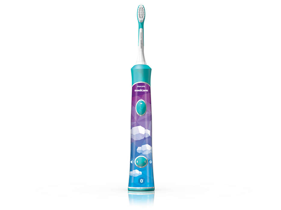 Philips Sonicare FOR KIDS sähköhammasharja lastele (al. 3a) HX6321/04 - 1 harjapea, 2 intensiivsuse ja mobiiliäpiga – Kuva 2