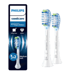 Philips Sonicare Premium Plaque Defence C3 -harjaspäät HX9042/87 (VALKOINEN, 2 kpl)