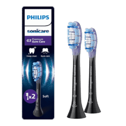 Philips Sonicare Premium Gum Care G3 -harjaspäät ikenille HX9052/88 (MUSTA, 2 kpl)
