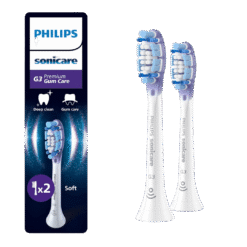 Philips Sonicare Premium Gum Care G3 -harjaspäät ikenille HX9052/87 (VALKOINEN, 2 kpl)