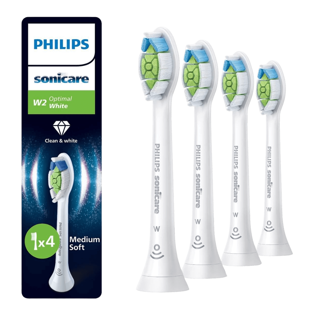 Philips Sonicare Optimal White W2 -harjaspäät HX6064/87 (VALKOINEN, 4 kpl)