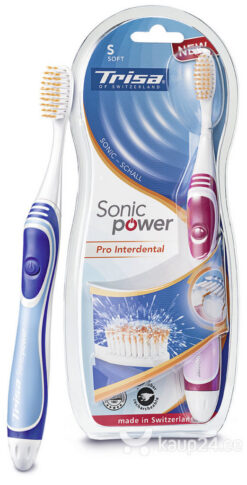 TRISA Sonicpower Pro Interdental sähköhammasharja (1 režiim, 1 harjapea, Sonic-tehnoloogia) – Kuva 4