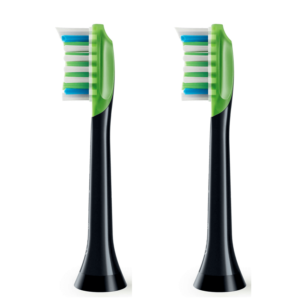 Philips Sonicare Premium White W3 pehme äärega poleerivad hambaharja otsikud HX9062/33 (MUST, 2 tk) – Kuva 4