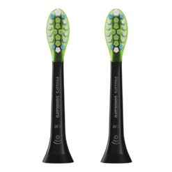 Philips Sonicare Premium White W3 pehme äärega poleerivad hambaharja otsikud HX9062/33 (MUST, 2 tk) – Kuva 3