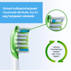 Philips Sonicare Premium White W3 pehme äärega poleerivad hambaharja otsikud HX9062/17 (VALGE, 2 tk) – Kuva 8