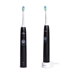 Philips Sonicare ProtectiveClean 4300 seeria HX6800/35 MUST + ROOSA komplekt (2 käepidet, 2 harjapead + 2 reisivutlarit) – Kuva 5