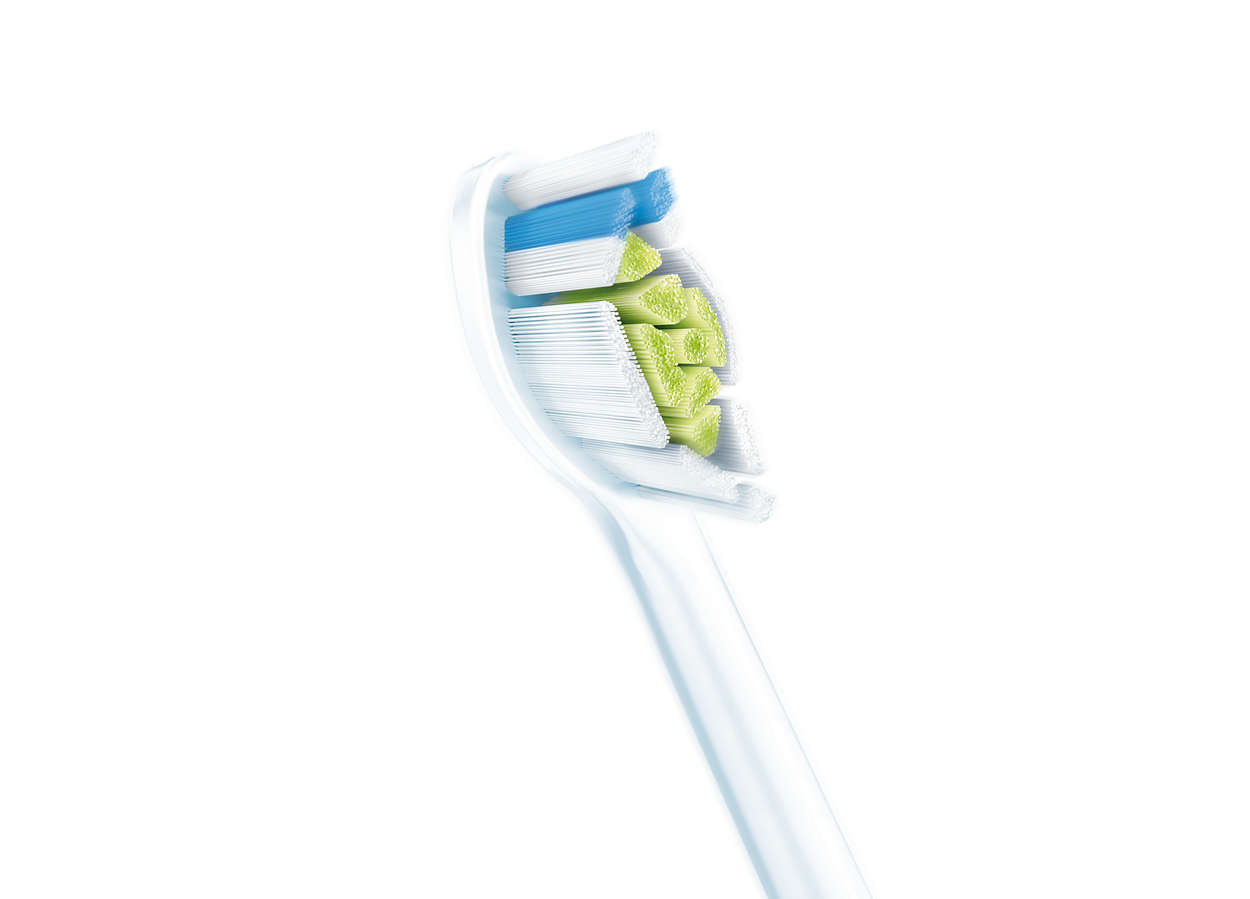 Philips Sonicare Optimal White W2 hambaharja otsik HX6064 (VALGE, 1 tk, suletud pakendis) – Kuva 2