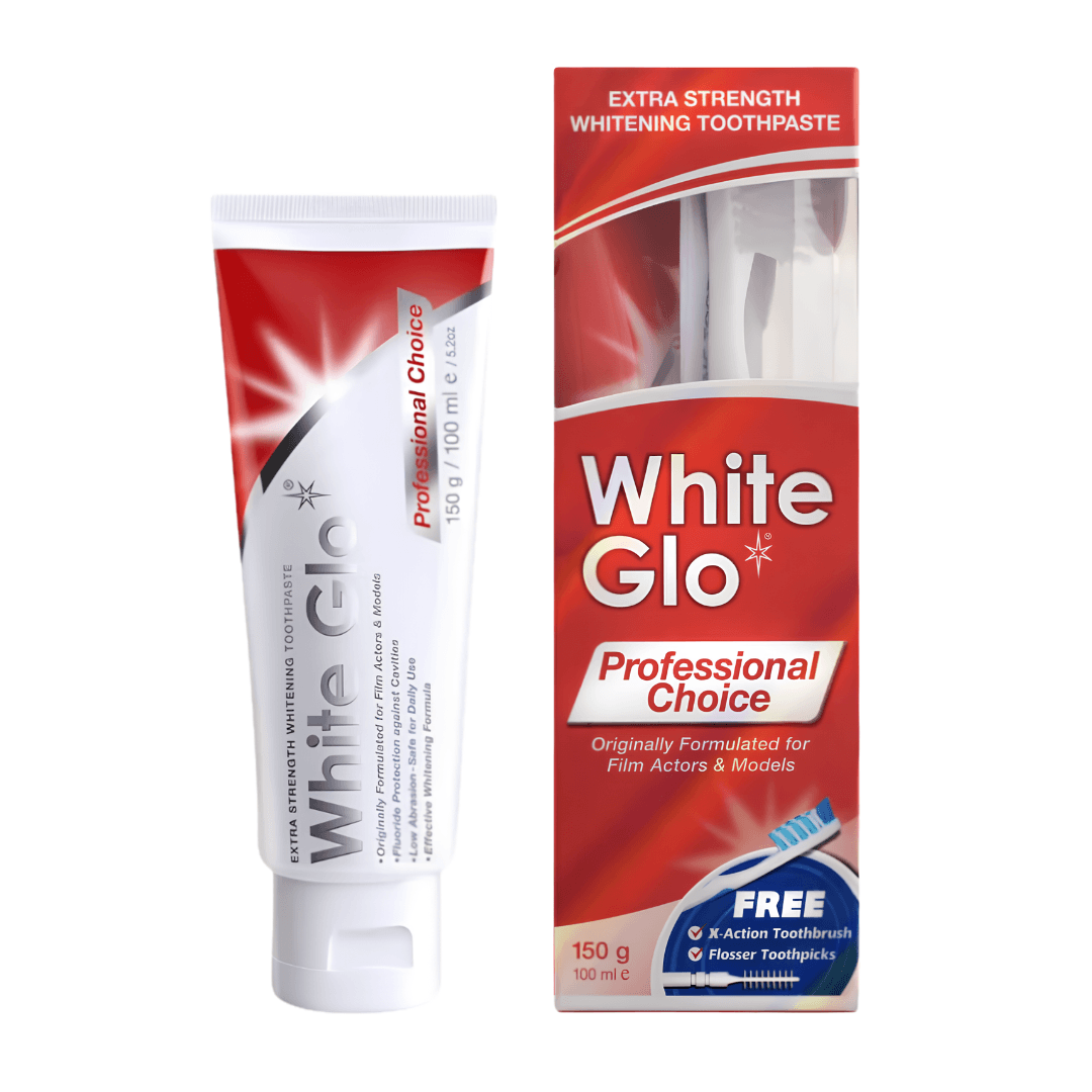 White Glo Professional Choice -hammastahna, tehokas valkaisu, 100 ml