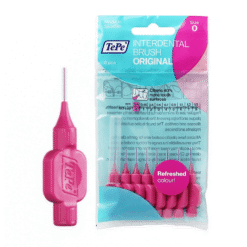 TePe 0,4 mm hammasväliharjat PINKKI (koko 0, 8 kpl pakkauksessa – hammasväliharja)