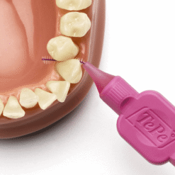 TePe 0,4 mm hambavaheharjad ROOSA (0 suurus, 8 tk pakis - interdentaalhari) – Kuva 4