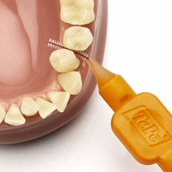 TePe 0,45 mm hambavaheharjad ORANŽ (1 suurus, 8 tk pakis - interdentaalhari) – Kuva 4