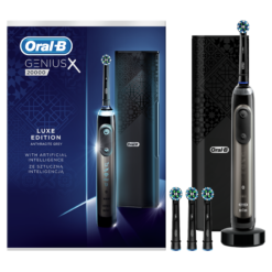 Oral-B Genius X 20000N Antracite Grey LUX Edition sähköhammasharja (surveanduri, 6 režiimi, 4 harjapeaga) – Kuva 2