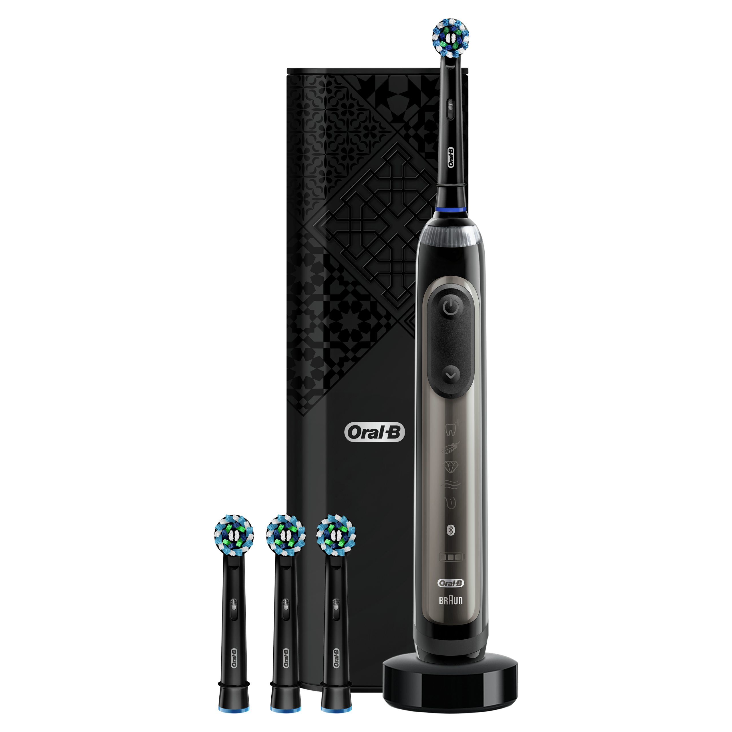 Oral-B Genius X 20000N Antracite Grey LUX Edition sähköhammasharja (surveanduri, 6 režiimi, 4 harjapeaga) – Kuva 3