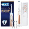 Oral-B Genius X 20000N Rose Gold LUX Edition sähköhammasharja surveanduriga (6 režiimi, 4 harjapead)