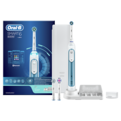 Oral-B SMART 6000N CA sähköhammasharja surveanduriga (5 režiimi, 3 harjapead) + Reisivutlar – Kuva 3