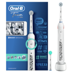 Oral-B SMART TEEN -sähköhammasharja nuorille, paineanturilla (3 tilaa, 2 harjaspäätä)