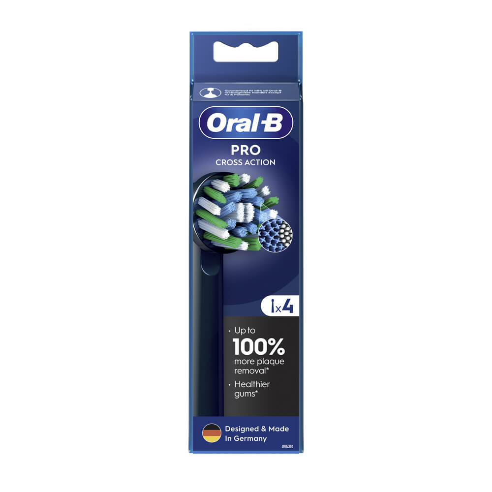 Oral-B CROSS ACTION Pro hambaharja otsikud MUST (EB50-4, 4 tk) – Kuva 3