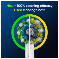 Oral-B CROSS ACTION Pro hambaharja otsikud (EB50-4, 4tk) – Kuva 4