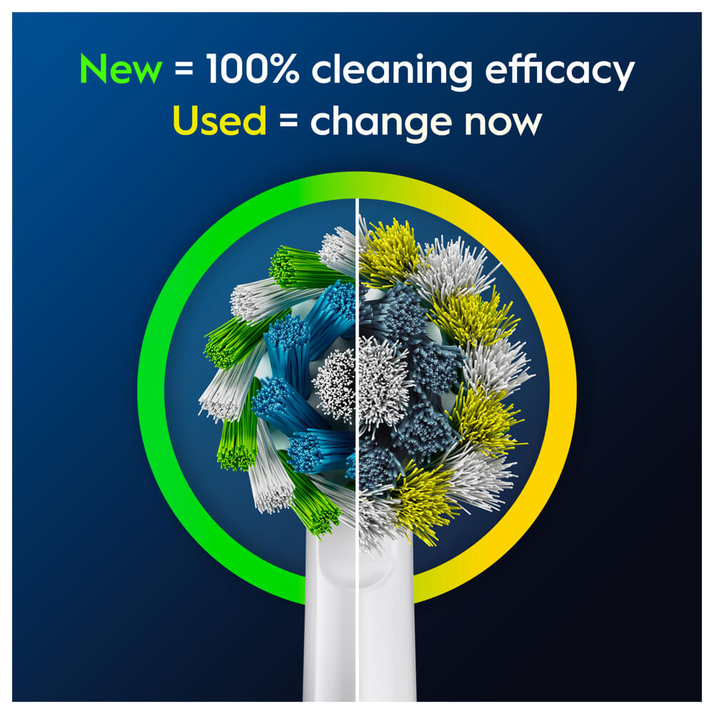 Oral-B CROSS ACTION Pro hambaharja otsikud (EB50-6, 6tk) – Kuva 4