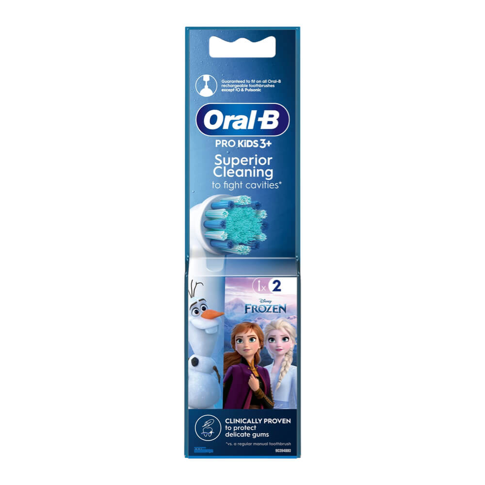 Oral-B PRO Kids 3+ FROZEN laste ülipehmed hambaharja otsikud (EB10S-2, 2tk) – Kuva 3