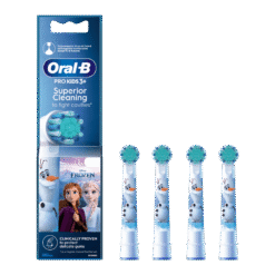 Oral-B PRO Kids 3+ FROZEN -lasten erittäin pehmeät vaihtopäät (EB10S-4, 4 kpl)