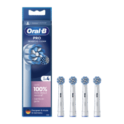 Oral-B SENSITIVE CLEAN Pro -pehmeät vaihtoharjat (EB60-4, 4 kpl)