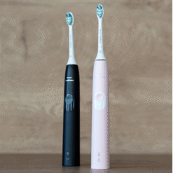 Philips Sonicare ProtectiveClean 4300 seeria HX6800/35 MUST + ROOSA komplekt (2 käepidet, 2 harjapead + 2 reisivutlarit) – Kuva 4