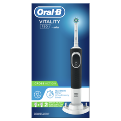 Oral-B Vitality 150 Cross Action sähköhammasharja taimeri ja 2 harjapeaga (MUST) – Kuva 4