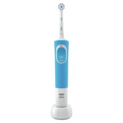 Oral-B Vitality 100 Sensitive UltraThin sähköhammasharja taimeri ja pehme harjapeaga (SININE) – Kuva 2