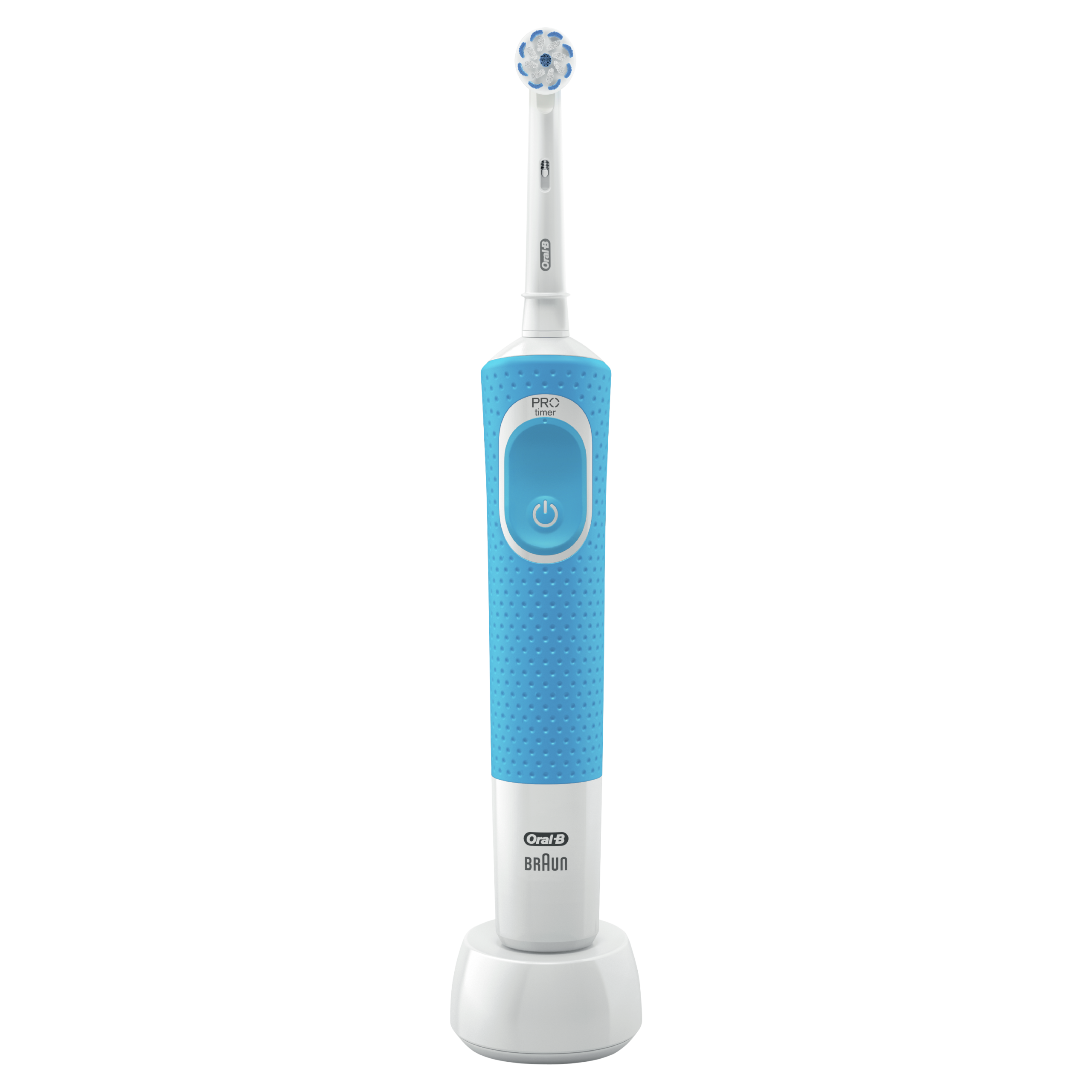 Oral-B Vitality 100 Sensitive UltraThin sähköhammasharja taimeri ja pehme harjapeaga (SININE) – Kuva 2