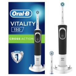 Oral-B Vitality 150 Cross Action sähköhammasharja taimeri ja 2 harjapeaga (MUST)