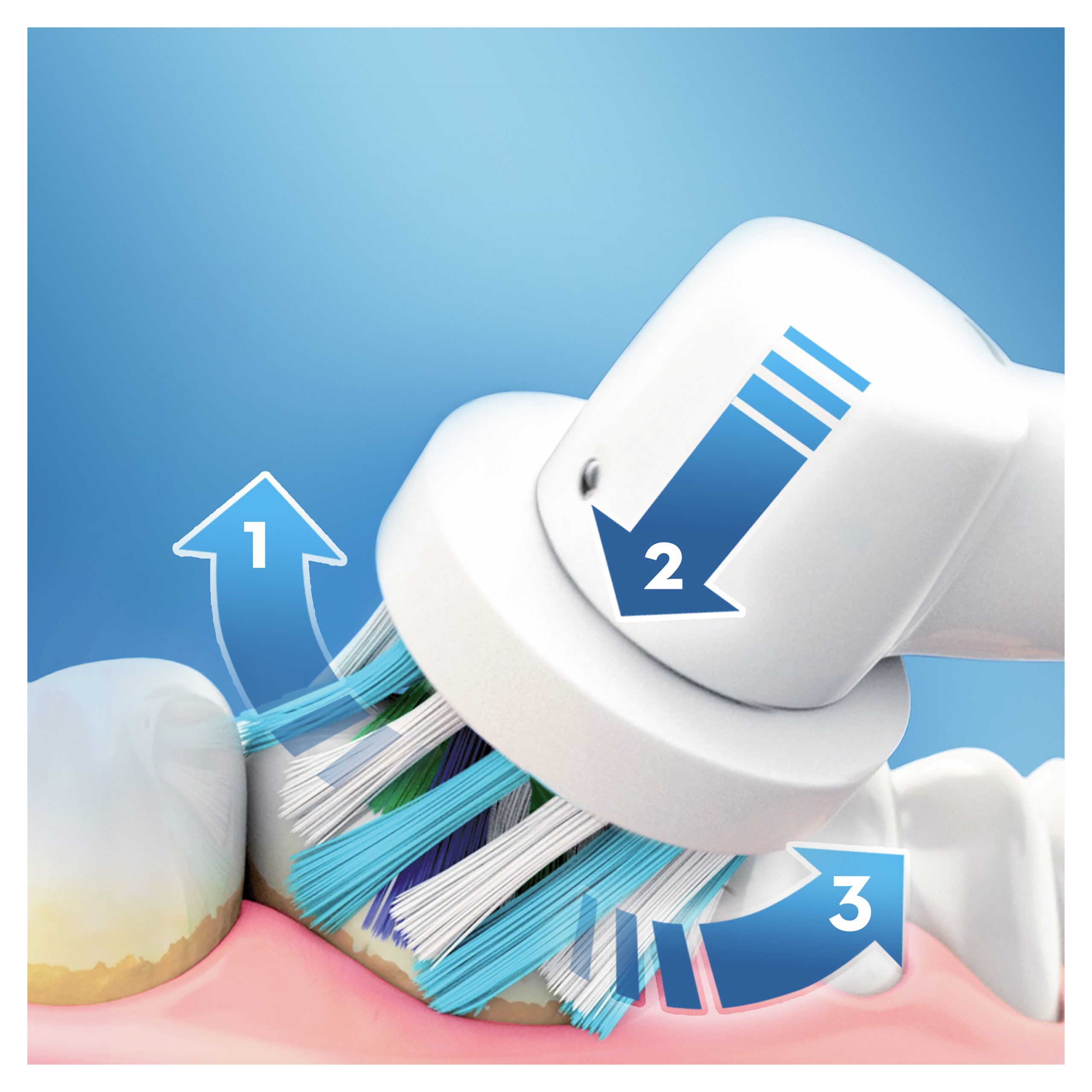 Oral-B Vitality 150 Cross Action sähköhammasharja taimeri ja 2 harjapeaga (MUST) – Kuva 5