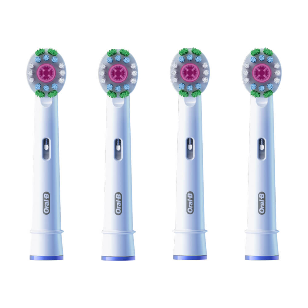 Oral-B 3D WHITE Pro valgendavad hambaharja otsikud (EB18-4, 4tk) – Kuva 2