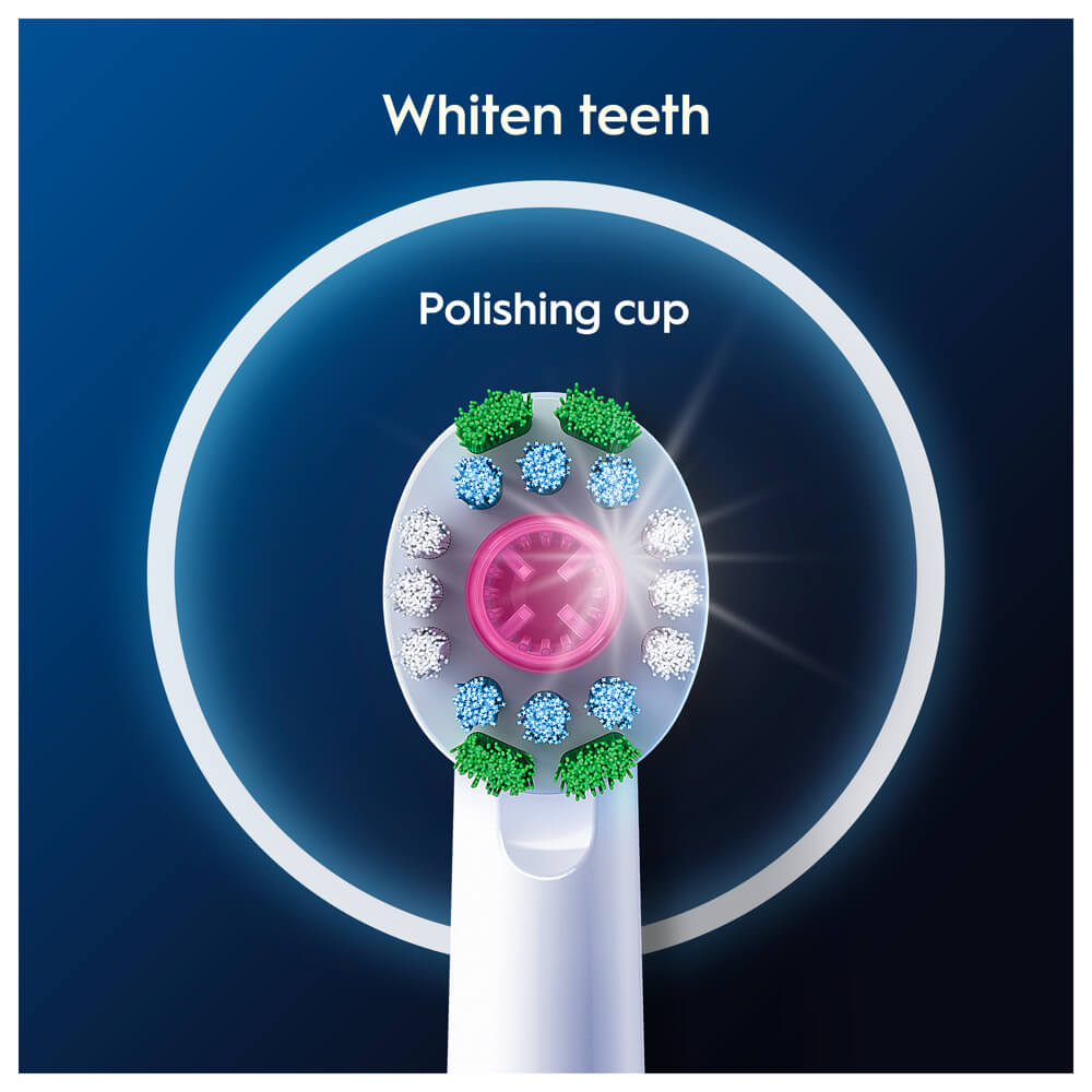 Oral-B 3D WHITE Pro valgendavad hambaharja otsikud (EB18-4, 4tk) – Kuva 5