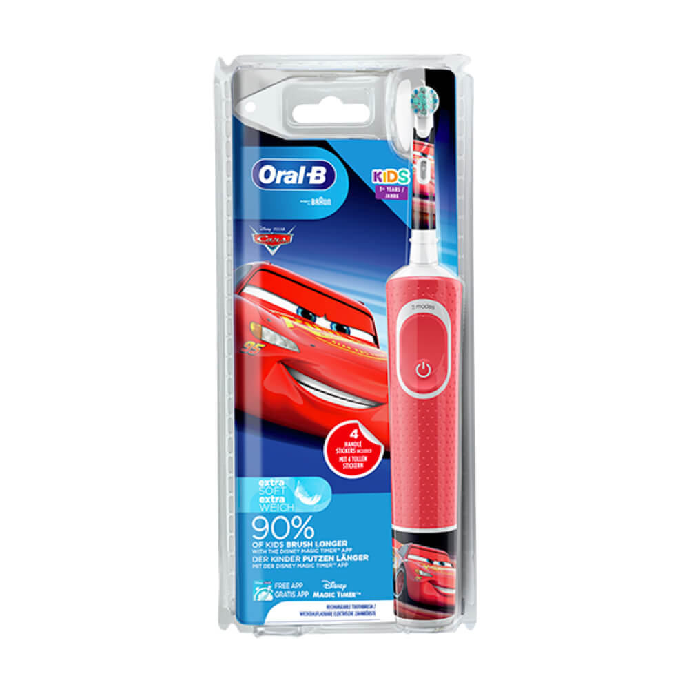 Oral-B Vitality 100 CARS sähköhammasharja (2 kiirust, lastele al. 3.a) – Kuva 3