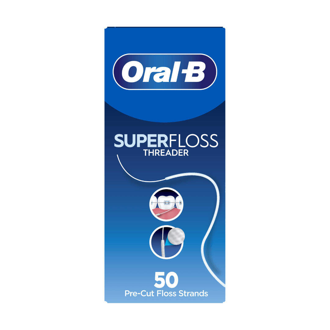 Oral-B Superfloss -hammaslanka hammasrautojen ja kiinnikkeiden käyttäjille (50 kpl)