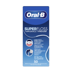 Oral-B Superfloss hambaniit breketite ja klambrite kasutajatele (50tk) – Kuva 2