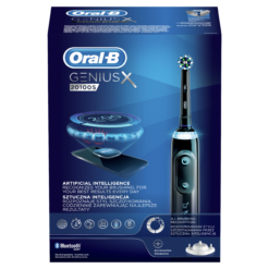 Oral-B GENIUS X 20100S Black sähköhammasharja (surveanduri, äpi, 6 režiimi ja 1 harjapeaga) – Kuva 6