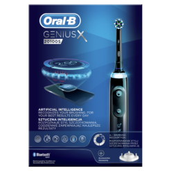 Oral-B GENIUS X 20100S Black sähköhammasharja (surveanduri, äpi, 6 režiimi ja 1 harjapeaga) – Kuva 4