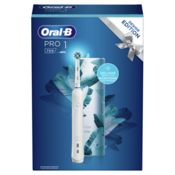 Oral-B PRO 1 / 750 sähköhammasharja koos surveanduri ja reisikarbiga (1 režiim, 1 harjapea - VALGE) – Kuva 3