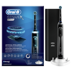 Oral-B GENIUS X 20100S Black sähköhammasharja (surveanduri, äpi, 6 režiimi ja 1 harjapeaga) – Kuva 2