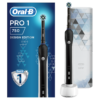 Oral-B PRO 1 / 750 sähköhammasharja koos surveanduri ja reisikarbiga (1 režiim, 1 harjapea - MUST)