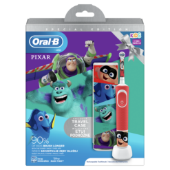 Oral-B Vitality 100 "PIXAR" sähköhammasharja LASTE (2 kiirust, lastele al. 3.a) + Reisikarp – Kuva 3