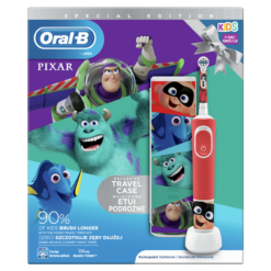 Oral-B Vitality 100 "PIXAR" sähköhammasharja LASTE (2 kiirust, lastele al. 3.a) + Reisikarp – Kuva 5