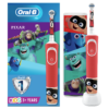 Oral-B Vitality 100 "PIXAR" sähköhammasharja LASTE (2 kiirust, lastele al. 3.a) + Reisikarp