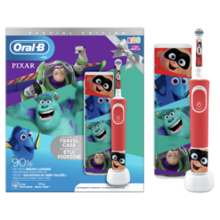 Oral-B Vitality 100 "PIXAR" sähköhammasharja LASTE (2 kiirust, lastele al. 3.a) + Reisikarp – Kuva 4