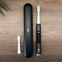 Oral-B Pulsonic SLIM Luxe 4500 Matte Black Sonic sähköhammasharja (2 harjapead) + Reisikarp – Kuva 4