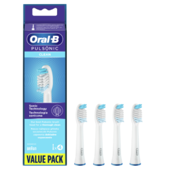 Oral-B PULSONIC Clean keskmise tugevusega hambaharja otsikud - Clean (SR32-4 , 4tk) – Kuva 2